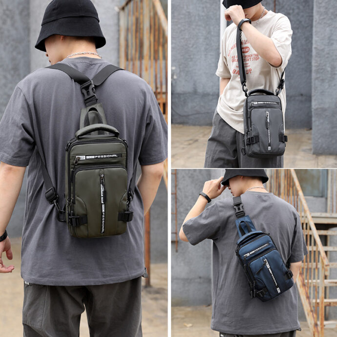 Crossbody Bags Men Multifunctional - Image 4